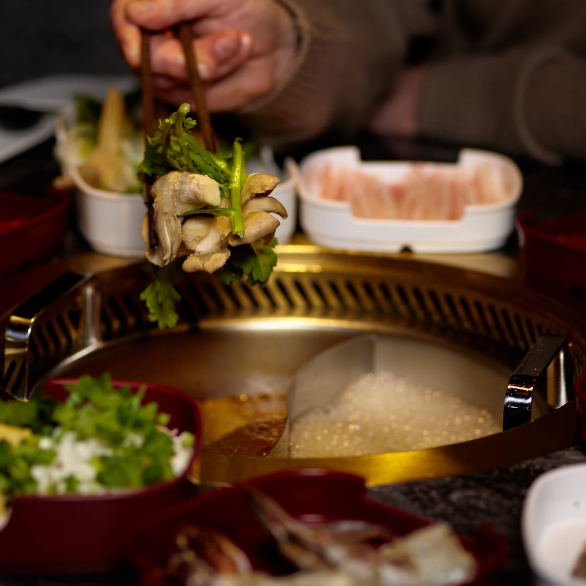 Kinesisk Hot Pot ”Two sides”